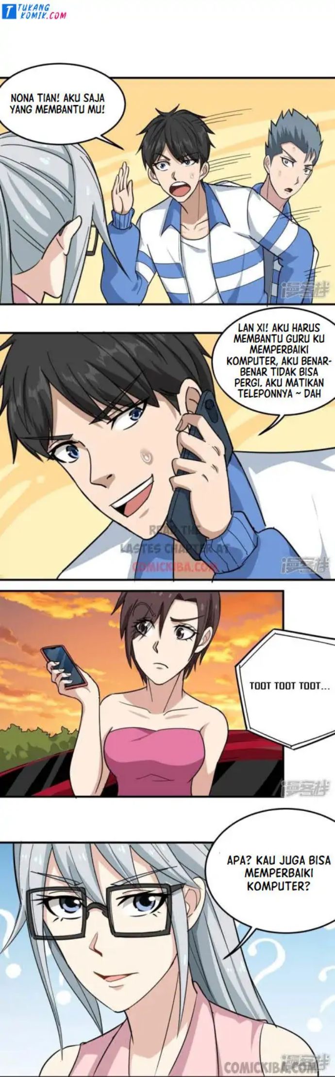 School Flower Master Chapter 41 Bahasa Indonesia